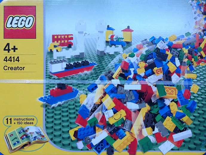 Конструктор LEGO (ЛЕГО) Creator 4414 Creator Half Tub Blue