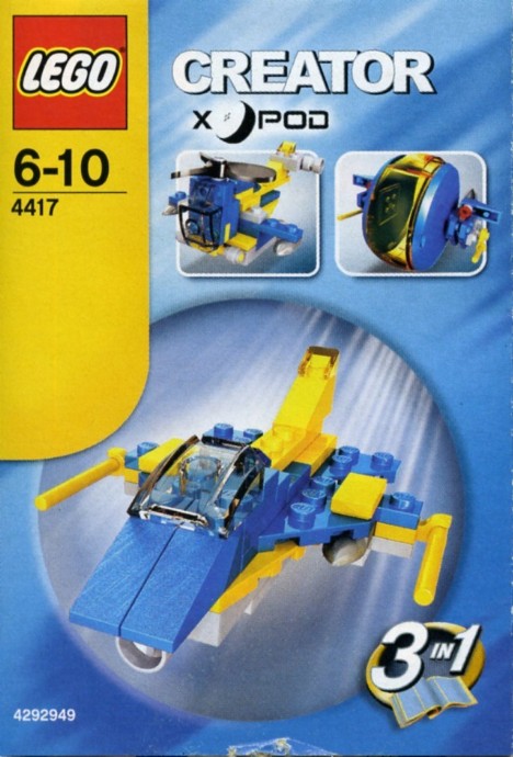 Конструктор LEGO (ЛЕГО) Creator 4417 Aero Pod