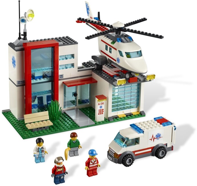 Конструктор LEGO (ЛЕГО) City 4429 Helicopter Rescue