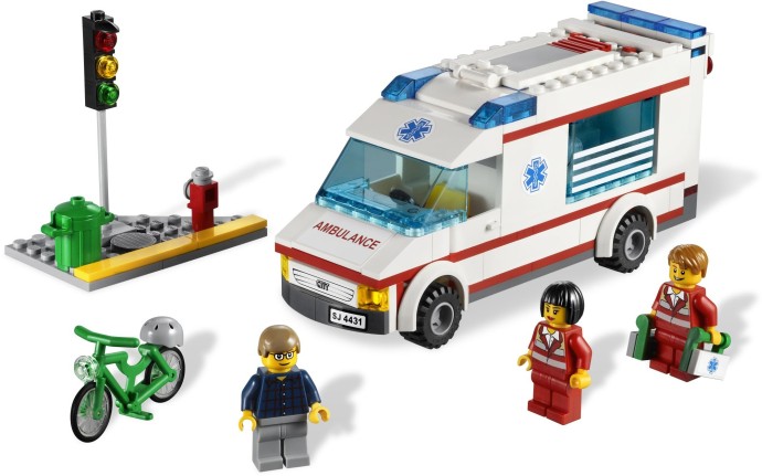 Конструктор LEGO (ЛЕГО) City 4431 Ambulance
