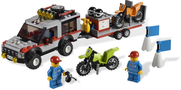 Конструктор LEGO (ЛЕГО) City 4433 Dirt Bike Transporter