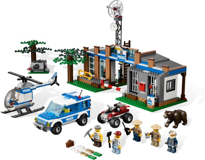 Конструктор LEGO (ЛЕГО) City 4440 Forest Police Station