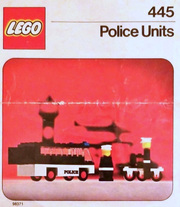 Конструктор LEGO (ЛЕГО) LEGOLAND 445 Police Units