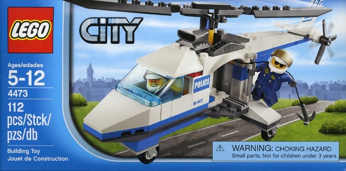 Конструктор LEGO (ЛЕГО) City 4473 Police Helicopter