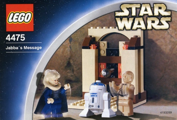Конструктор LEGO (ЛЕГО) Star Wars 4475 Jabba's Message