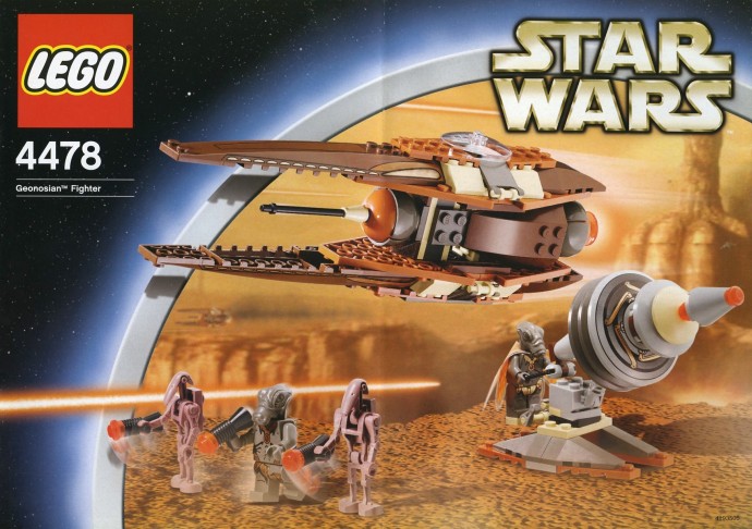 Конструктор LEGO (ЛЕГО) Star Wars 4478 Geonosian Fighter