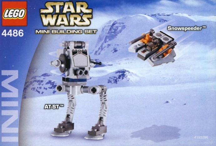 Конструктор LEGO (ЛЕГО) Star Wars 4486 AT-ST & Snowspeeder