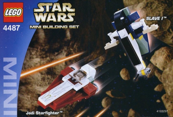 Конструктор LEGO (ЛЕГО) Star Wars 4487 Jedi Starfighter & Slave I