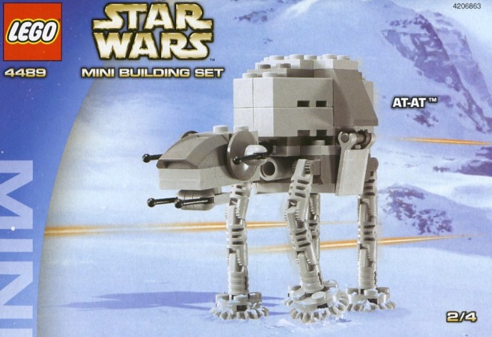 Конструктор LEGO (ЛЕГО) Star Wars 4489 AT-AT