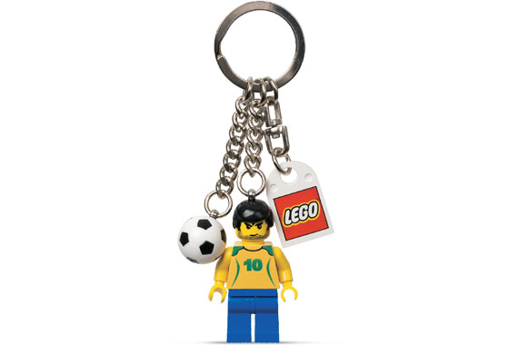 Конструктор LEGO (ЛЕГО) Gear 4493754 Brazil Football Keyring
