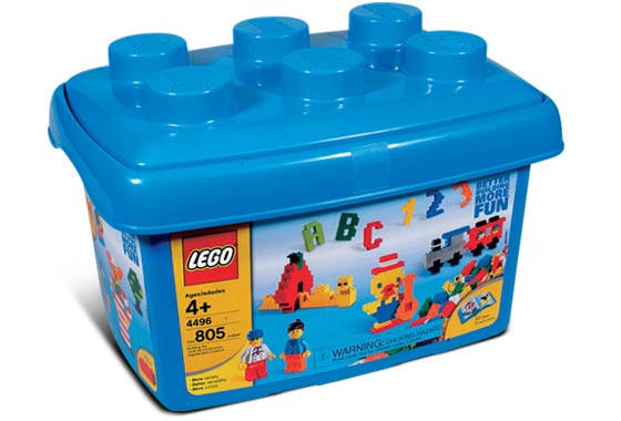 Конструктор LEGO (ЛЕГО) Make and Create 4496 Fun With Building Tub