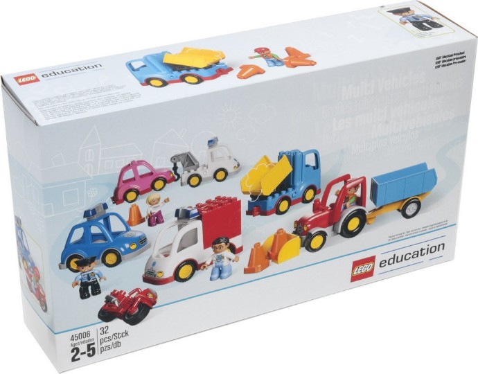Конструктор LEGO (ЛЕГО) Education 45006 Multi Vehicles