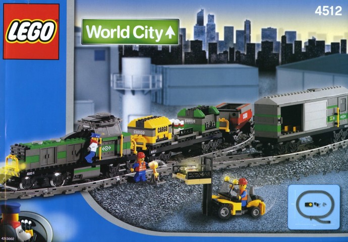 Конструктор LEGO (ЛЕГО) World City 4512 Cargo Train
