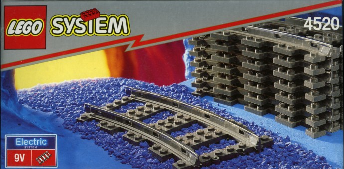 Конструктор LEGO (ЛЕГО) Trains 4520 Curved Rails