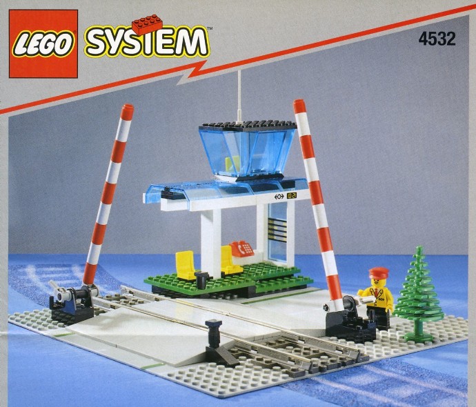 Конструктор LEGO (ЛЕГО) Trains 4532 Manual Level Crossing
