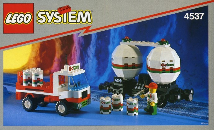 Конструктор LEGO (ЛЕГО) Trains 4537 Twin Tank Transporter