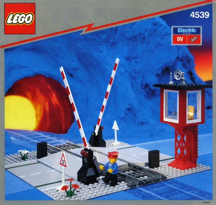 Конструктор LEGO (ЛЕГО) Trains 4539 Manual Level Crossing