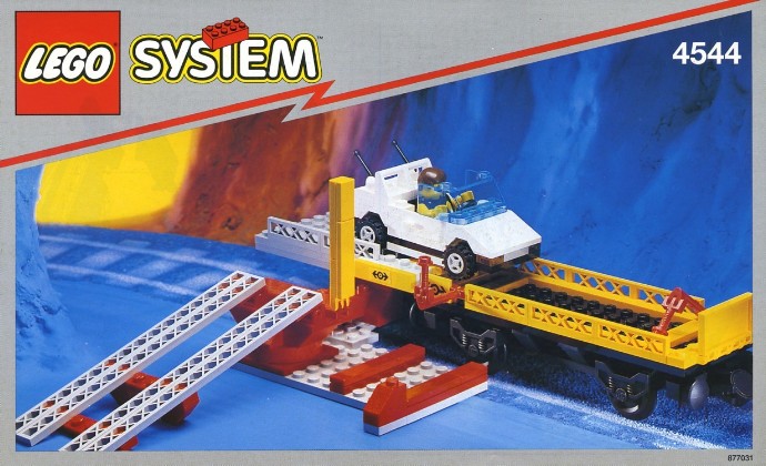 Конструктор LEGO (ЛЕГО) Trains 4544 Car Transport Wagon with Car