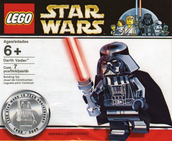 Конструктор LEGO (ЛЕГО) Star Wars 4547551 Chrome  Darth Vader