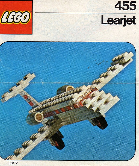Конструктор LEGO (ЛЕГО) LEGOLAND 455 Learjet