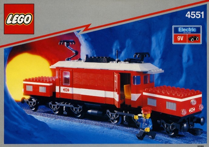 Конструктор LEGO (ЛЕГО) Trains 4551 Crocodile Locomotive