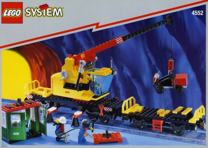 Конструктор LEGO (ЛЕГО) Trains 4552 Cargo Crane