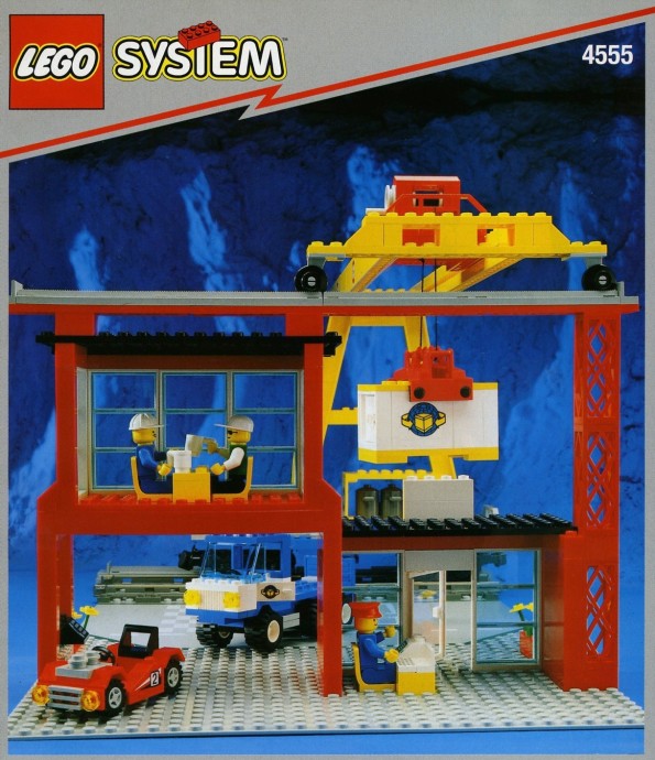 Конструктор LEGO (ЛЕГО) Trains 4555 Cargo Station
