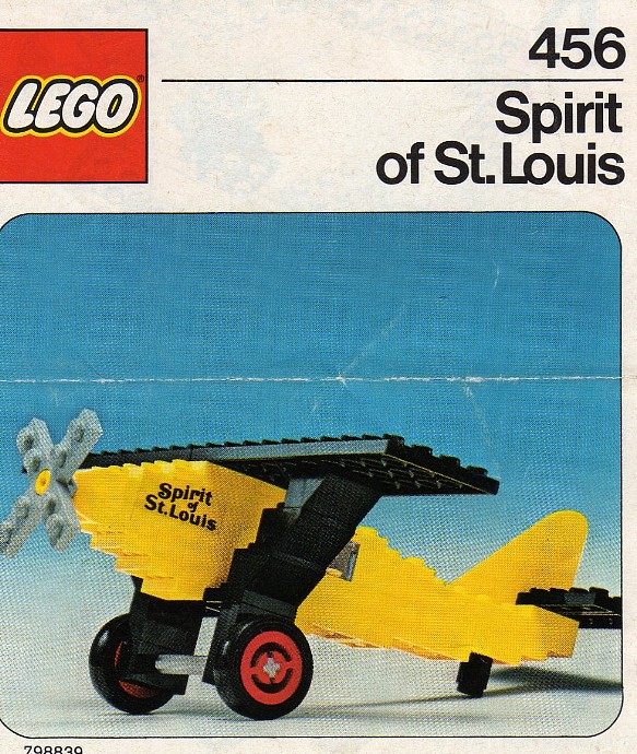 Конструктор LEGO (ЛЕГО) LEGOLAND 456 Spirit of St. Louis
