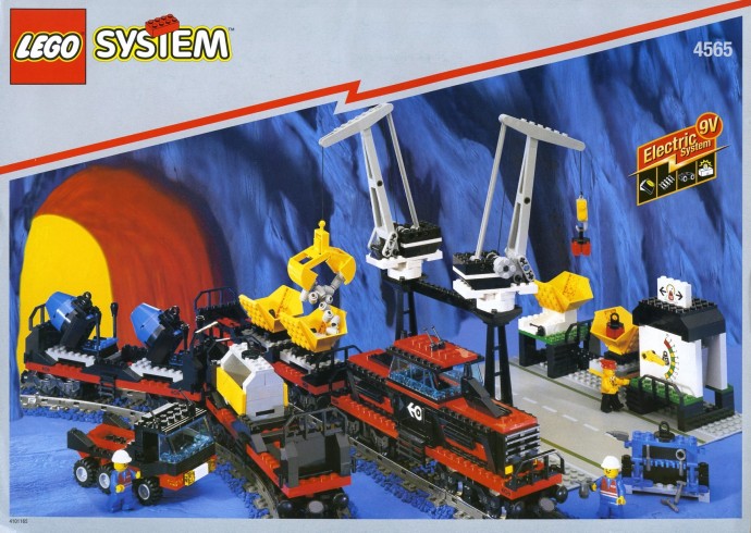 Конструктор LEGO (ЛЕГО) Trains 4565 Freight and Crane Railway