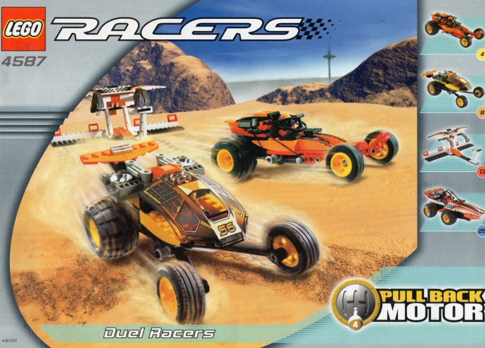 Конструктор LEGO (ЛЕГО) Racers 4587 Duel Racers