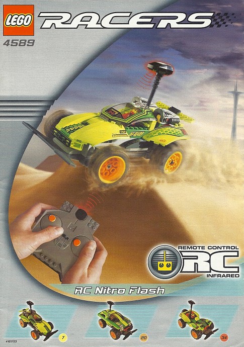 RC Nitro Flash 4589 Racers LEGO