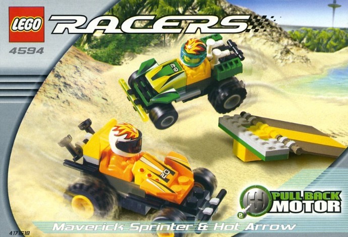 Конструктор LEGO (ЛЕГО) Racers 4594 Maverick Sprinter & Hot Arrow