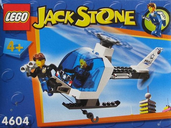 Конструктор LEGO (ЛЕГО) Jack Stone 4604 Police Copter