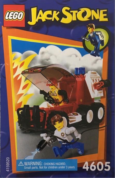 Конструктор LEGO (ЛЕГО) Jack Stone 4605 Fire Response SUV