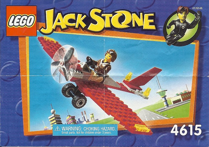 Конструктор LEGO (ЛЕГО) Jack Stone 4615 Red Recon Flyer