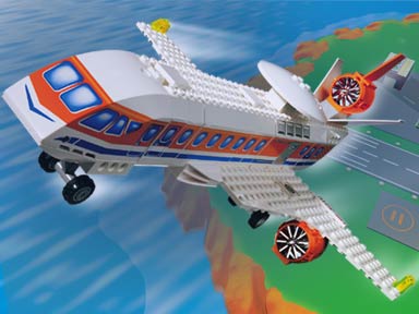 Конструктор LEGO (ЛЕГО) Jack Stone 4619 AIR Patrol Jet