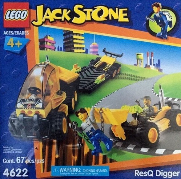 Конструктор LEGO (ЛЕГО) Jack Stone 4622 ResQ Digger