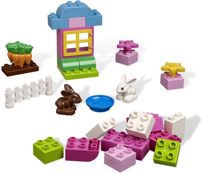 Конструктор LEGO (ЛЕГО) Duplo 4623 Pink Brick Box