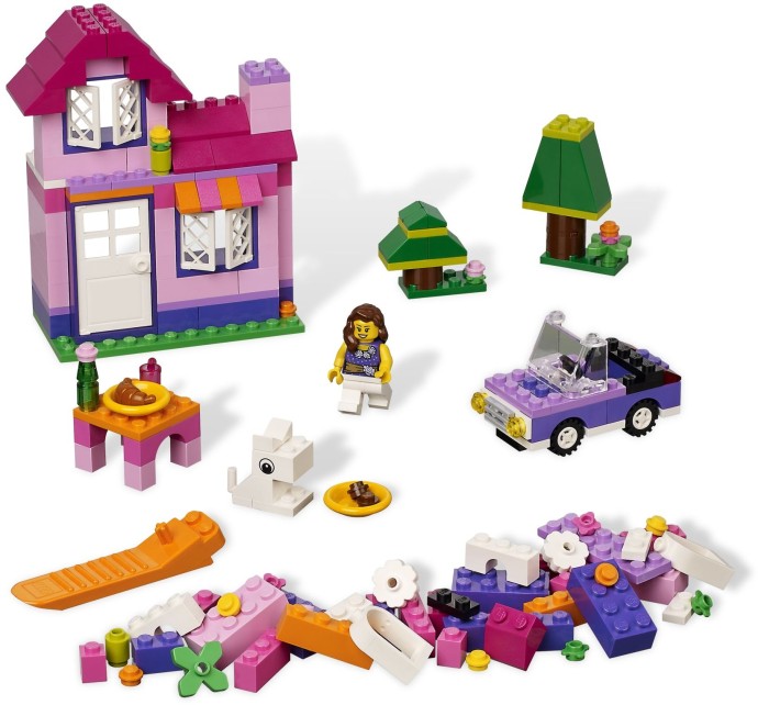 Конструктор LEGO (ЛЕГО) Bricks and More 4625 Pink Brick Box