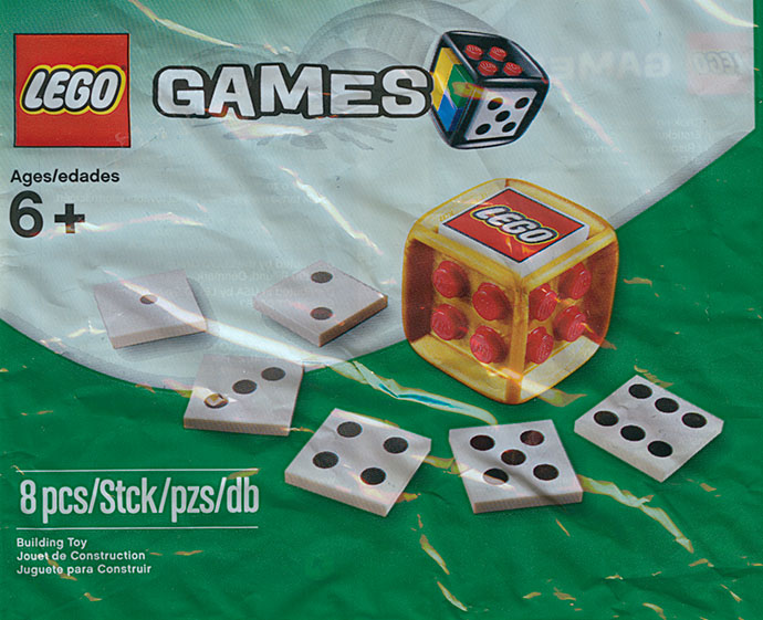 Конструктор LEGO (ЛЕГО) Games 4648939 Gold Dice