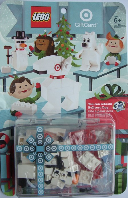 Конструктор LEGO (ЛЕГО) Promotional 4659758 Target Bullseye Gift Card 2011