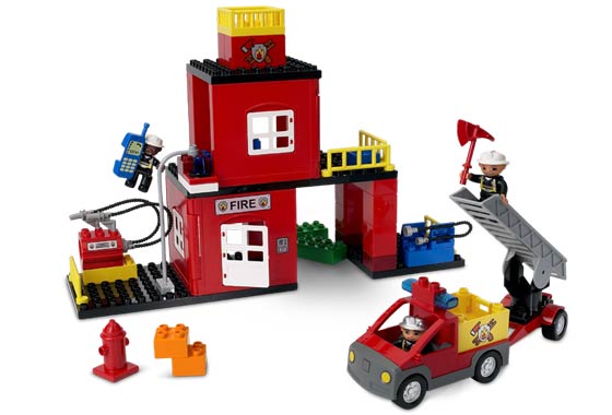 Конструктор LEGO (ЛЕГО) Duplo 4664 Fire Station