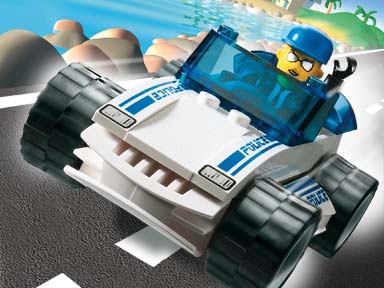 Lego junior police car hot sale