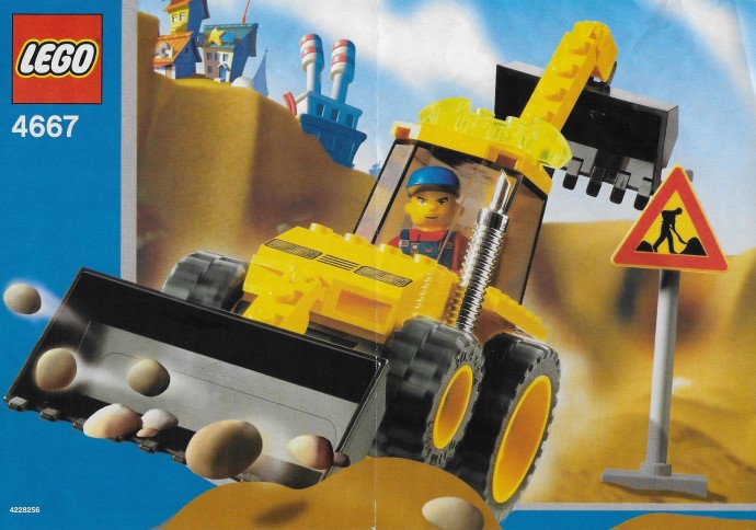 Конструктор LEGO (ЛЕГО) 4 Juniors 4667 Loadin' Digger
