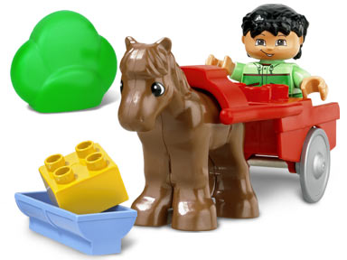 Конструктор LEGO (ЛЕГО) Duplo 4683 Pony and Cart