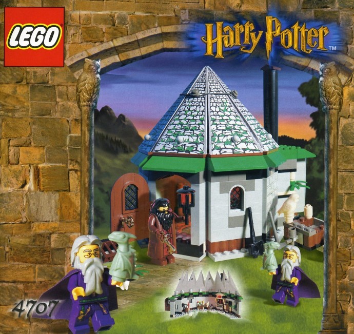 Конструктор LEGO (ЛЕГО) Harry Potter 4707 Hagrid's Hut