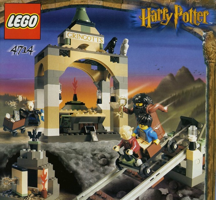 Конструктор LEGO (ЛЕГО) Harry Potter 4714 Gringott's bank