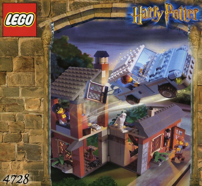 Конструктор LEGO (ЛЕГО) Harry Potter 4728 Escape from Privet Drive