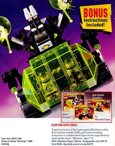 Конструктор LEGO (ЛЕГО) Space 4741 Blacktron II Space Value Pack