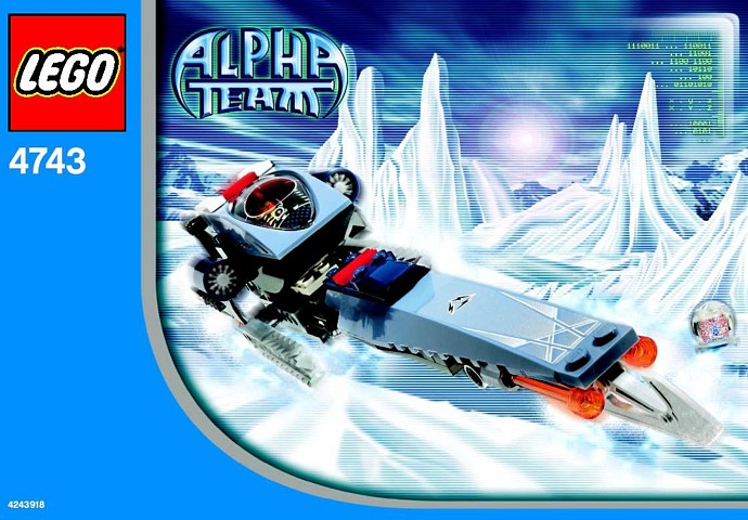 Конструктор LEGO (ЛЕГО) Alpha Team 4743 Ice Blade